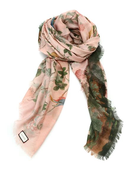 gucci tree of life scarf|gucci scarf celebrities.